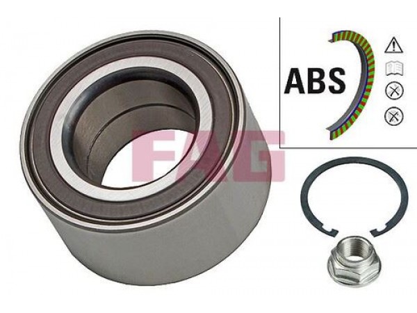 FAG 713615730 ON TEKER RULMANI FIESTA V 01 FOCUS 98 04 FUSION 02 12 COURIER 14 KA III 16 ECOSPORT 13 MAZDA 2 07 15 KIT ABS LI 38.993X72X37 BAH-0106DX