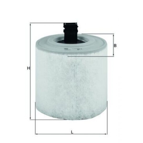 MAHLE-KNECHT-BEHR LX301516 HAVA FILTRESI OPEL ASTRA K 1.6 CTDI 15