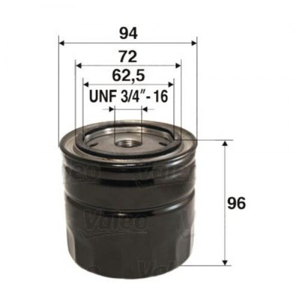 VALEO 586047 YAG FILTRESI TOYOTA HILU2.5 D-4D-HIACE 2.5D-4D