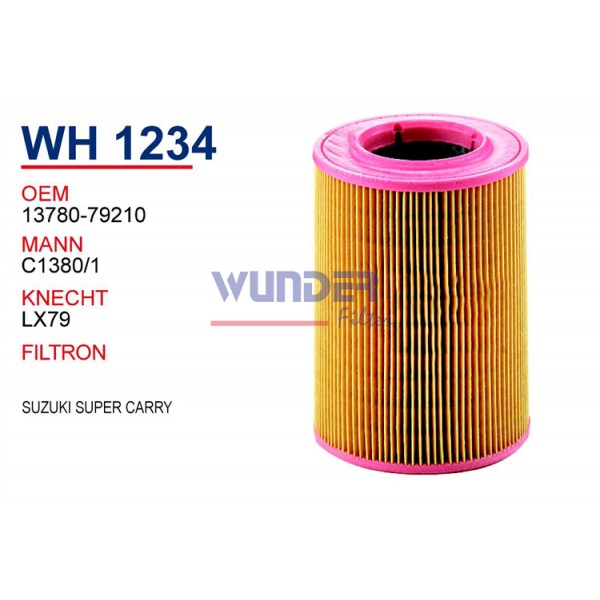 WUNDER WH1234 WUNDER WH1234 HAVA FİLTRESİ - SUZUKi SUPER CARRY