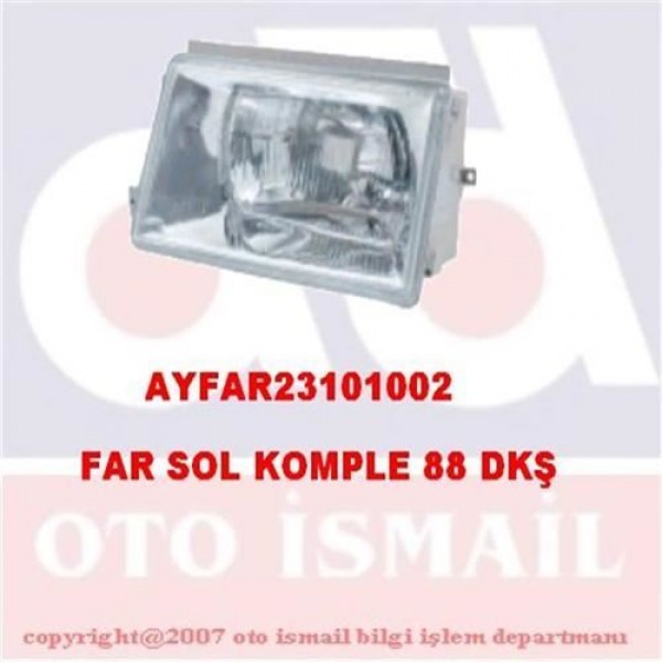 AYFAR 101002 FAR SOL M131 DKS 88 MODEL  KOMPLE