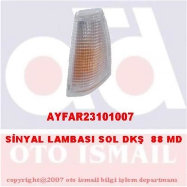 AYFAR 101007 SINYAL LAMBASI SOL M131 DKS