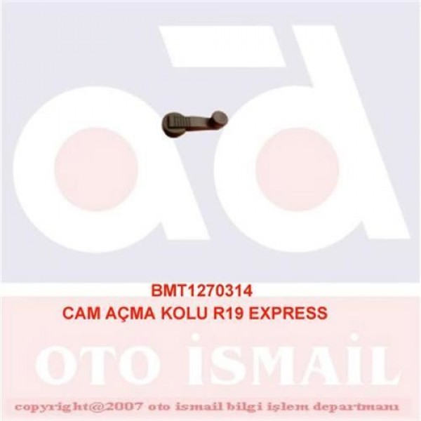BEMOT 70314 CAM AÇMA KOLU R19 EXPRESS