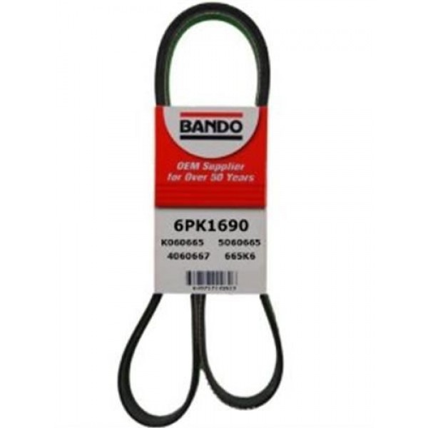 BANDO 6PK1690 KANALLI KAYIS 6PK 1688 AUDI 19 21 68420