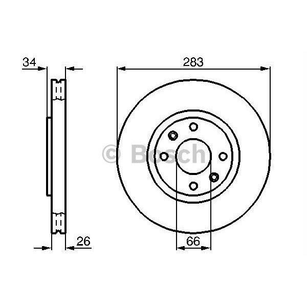 BOSCH 0986479W69 ÖN FREN AYNASI PART 08-