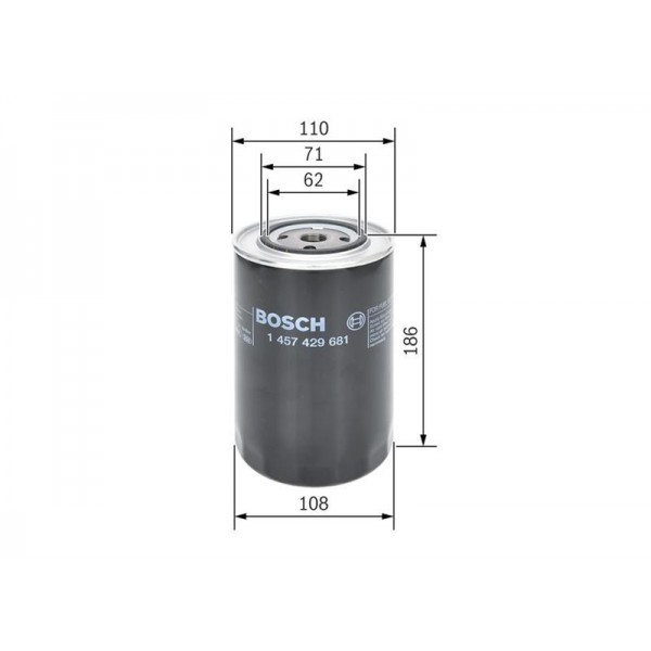 BOSCH 1457429621 MAZOT FILTRESI MEGANE I 1.9D TD DTI CLIO 1.9 SCENIC I