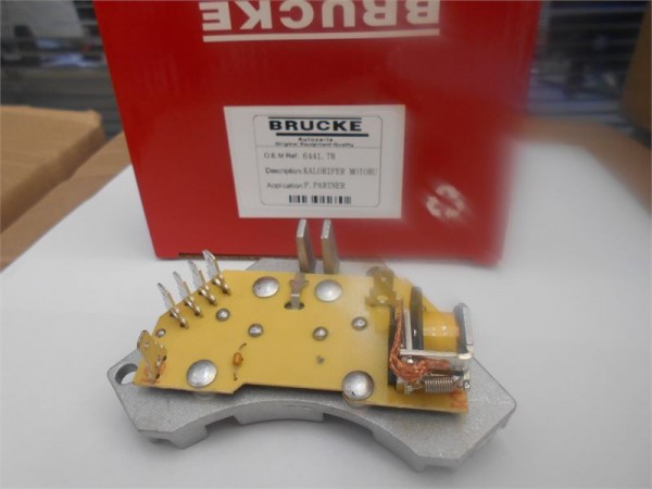 BRUCKE 6441.78 KLIMA KONTROL ELEMANI PARTNER BERLINGO 1.9 2.0 HDI 106 306 406 XSARA