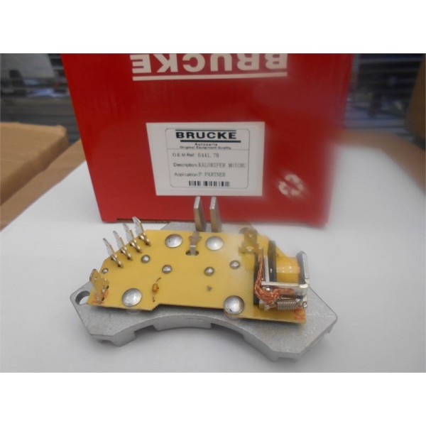 BRUCKE 6441.78 KLIMA KONTROL ELEMANI PARTNER BERLINGO 1.9 2.0 HDI 106 306 406 XSARA