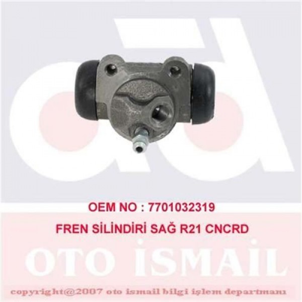 CIFAM 101-359 FREN SILINDIRI SAG R21 CONCORDE  22mm
