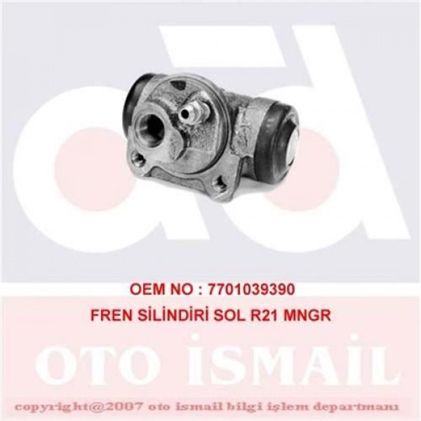 CIFAM 101-591 FREN SILINDIRI SOL R21 MANAGER  22mm