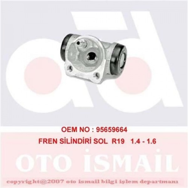CIFAM 101-599 FREN SILINDIRI SOL R19 / AX 86-