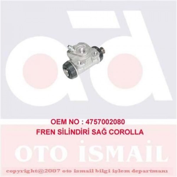 CIFAM 101-913 FREN SILINDIRI SOL COROLLA 1.4 1.6 2.0 97-