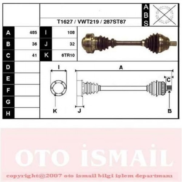 CIFAM 655-761 AKS SOL PASSAT 2.0 TDI BKP