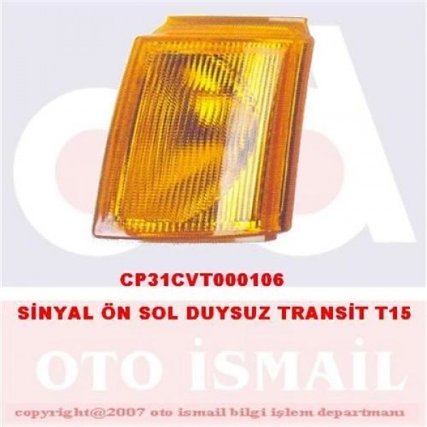 CERKEZ CVT-106 SINYAL LAMBASI ÖN SOL TRANSIT T15 TRANSIT M12 M15 93-
