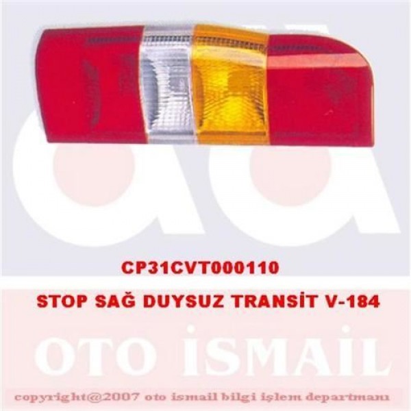 CERKEZ CVT-110 STOP LAMBASI SAG TRANSIT 01-