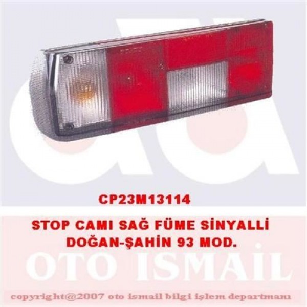 STOP CAMI SAG DOGAN SAHIN 93 MD. FUME SINYALLI
