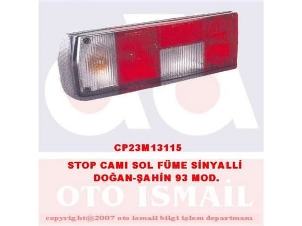STOP CAMI SOL DOGAN SAHIN 93 MD. FUME SINYALLI