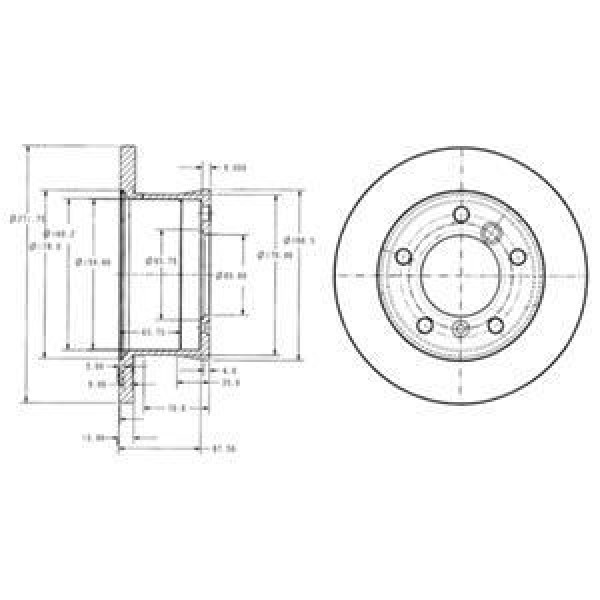 DELPHI BG3237 FREN DISKI ARKA LT28-35 96-