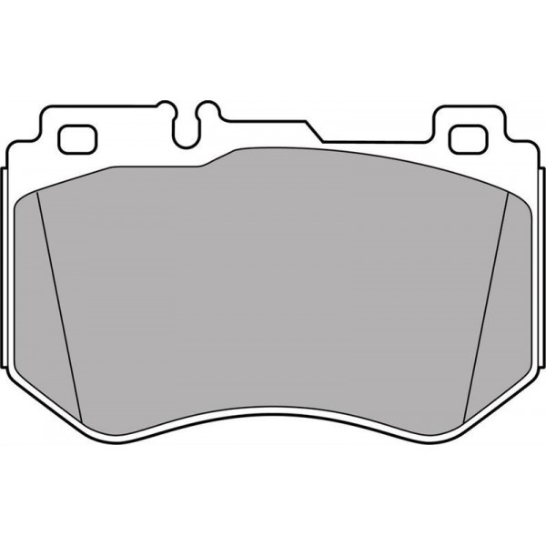 DELPHI LP3137 FREN BALATASI ÖN 129MM W205 13-