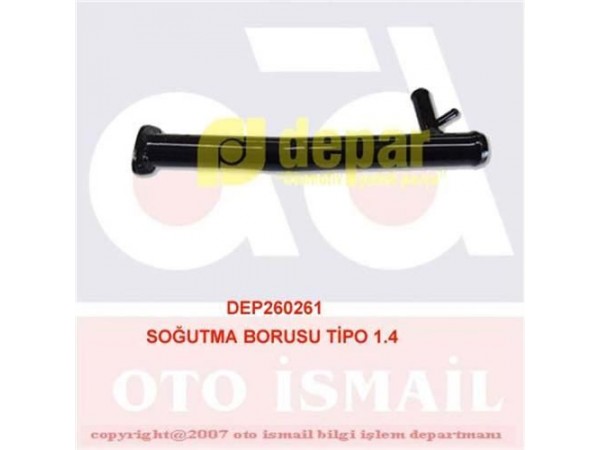 DEPAR 261 SOGUTMA BORUSU TIPO 1.4