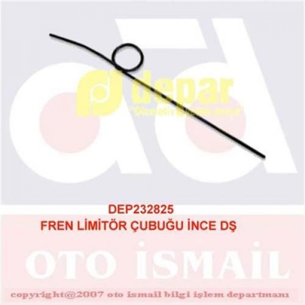 DEPAR 2825 FREN LIMITÖR ÇUBUGU INCE DS