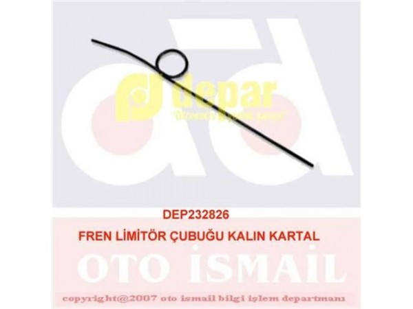 DEPAR 2826 FREN LIMITÖR ÇUBUGU KALIN KARTAL