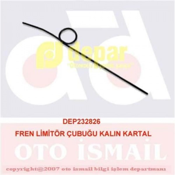 DEPAR 2826 FREN LIMITÖR ÇUBUGU KALIN KARTAL