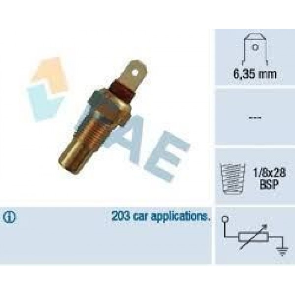 FAE 31570 HARARET MÜSÜRÜ RADYATÖR ACCENT 94-