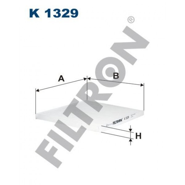 FILTRON K1329 KABİN FİLTRESİ KIA MOTORS RIO III (UB) 1.4 109HP 09/11-