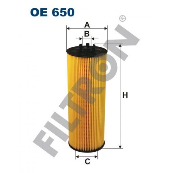 FILTRON OE650 YAĞ FİLTRESİ PASSAT (98-05) 2.5TDI- A4 (97-06)- A6 (97-05)- A8 (97-02) 2.5TDI (AFB-AKN)