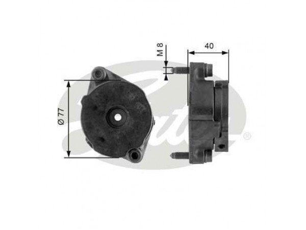 GATES K126PK1148 ALTERNATÖR GERGI KITI CADDY II 1.7 SDI 1.9D 95-
