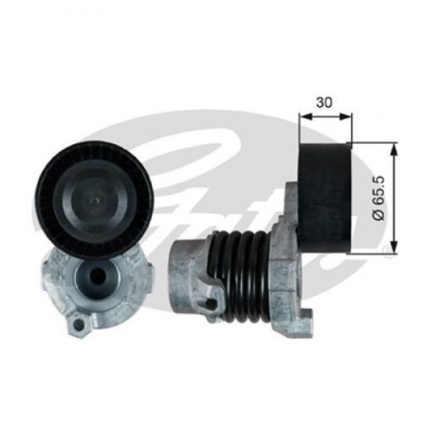 GATES T39367 ALTERNATÖR V KAYIS GERGI RULMANI KÜTÜKLÜ CLIO IV CAPTUR KADJAR MEGANE III DOKKER DUSTER LOGAN SAND 0.9 1.2TCE