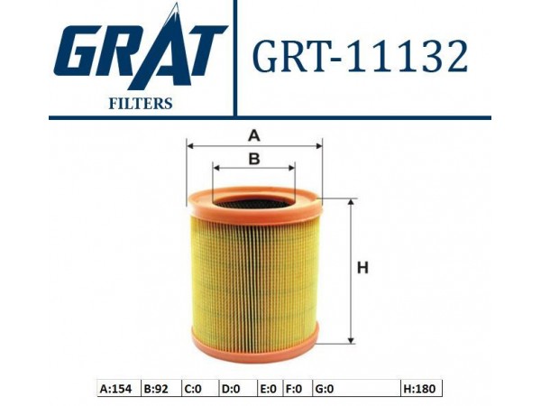 GRAT 11132 HAVA FILTRESI EXPRESS 1.9D