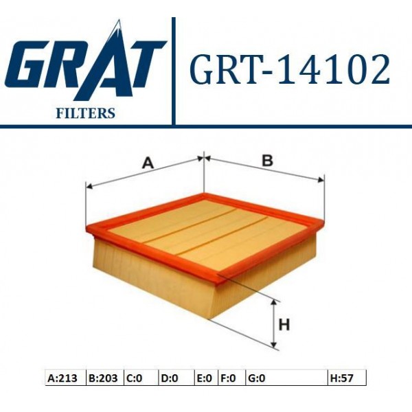 GRAT 14102 HAVA FILTRESI LINEA 07-