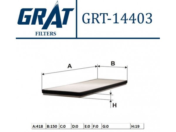 GRAT 14403 POLEN FILTRESI ASTRA F 91-