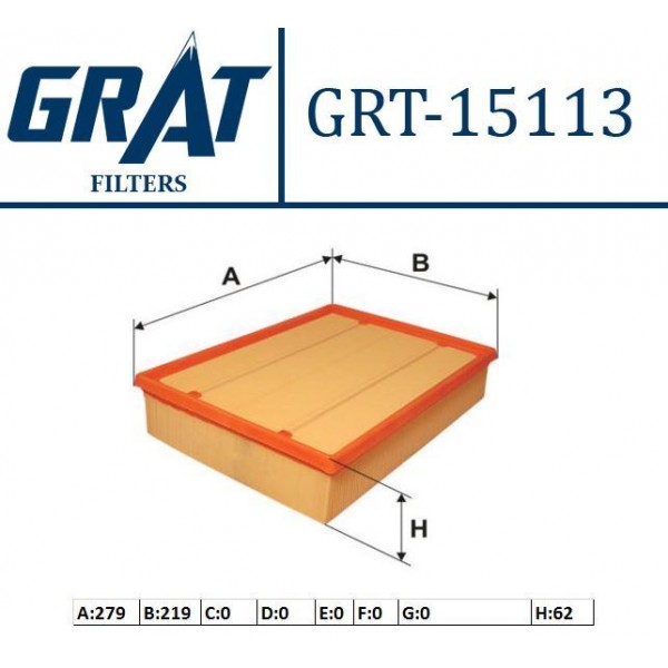 GRAT 15113 HAVA FILTRESI TRANSPORTER T4 95-