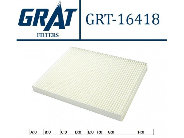 GRAT 16418 POLEN FILTRESI iX20 10-