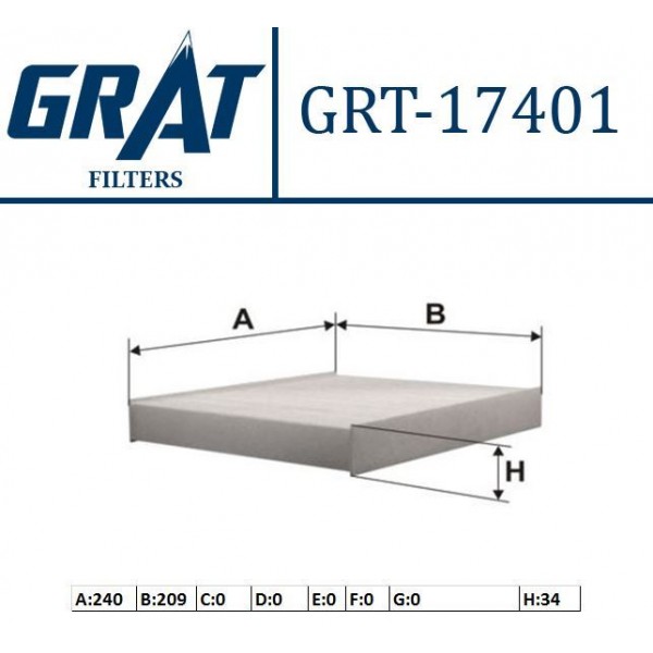 GRAT 17401 POLEN FILTRESI S-MAX 06-