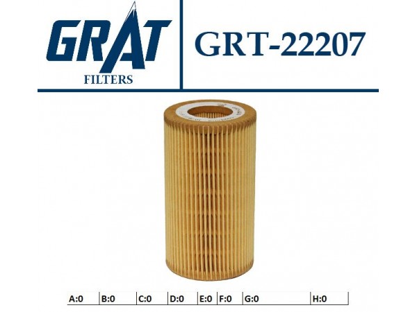 GRAT 22207 YAG FILTRESI MERCEDES A180 A200 A220 B180 B200 B220 C180 C200 C220 C250 CLS250 SPRINTER YM 06-