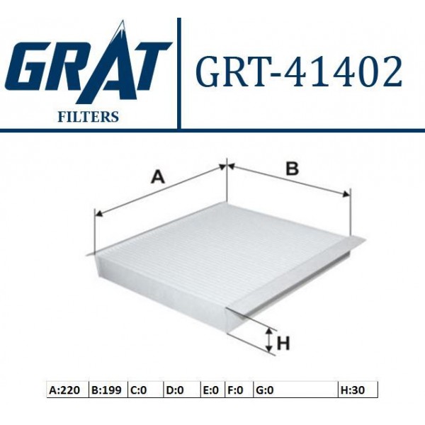 GRAT 41402 POLEN FILTRESI PRIMERA P12 03-