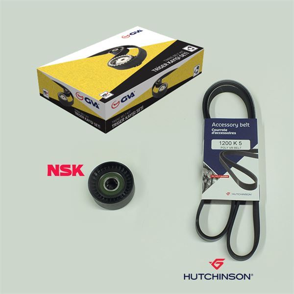 GVA 59A1106 ALTERNATÖR GERGI KITI KÜTÜKSÜZ CLIO II MEGANE II 1.4 1.6 16V 1.5DCI MODUS AC + K015PK1200