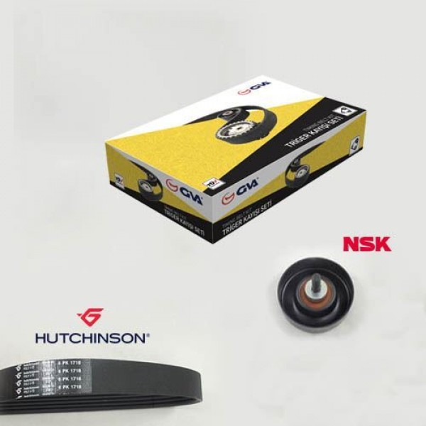 GVA 59A3521 ALTERNATÖR GERGI KITI KÜTÜKSÜZ FOCUS 01-