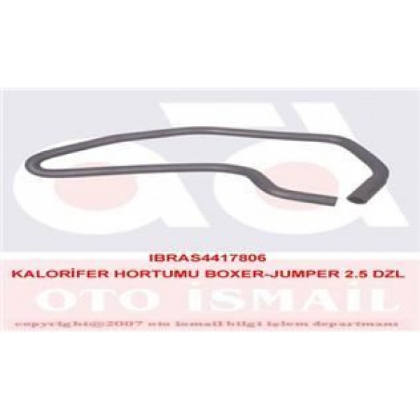 KALORIFER HORTUMU BOXER / JUMPER 94-; 2.5D