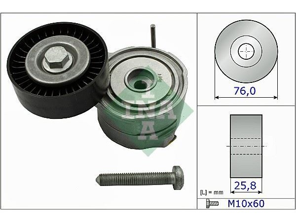 ALTERNATÖR V KAYIS GERGI RULMANI KÜTÜKLÜ TOUAREG 3.0 V6 TSI 10-;