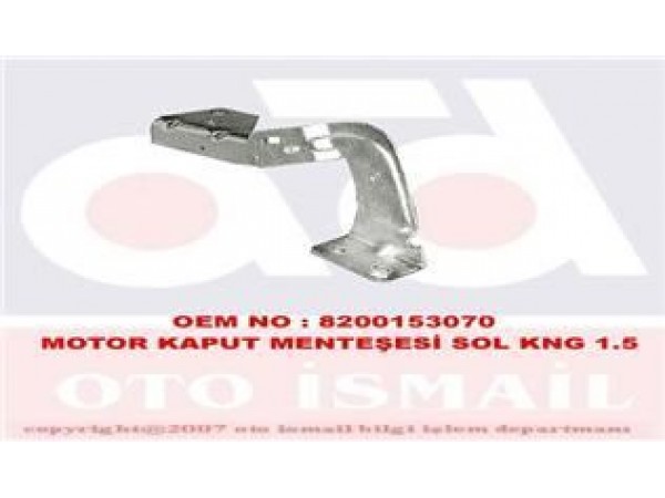 İŞLER 231 KAPUT MENTESESI SOL KANGOO 1.5