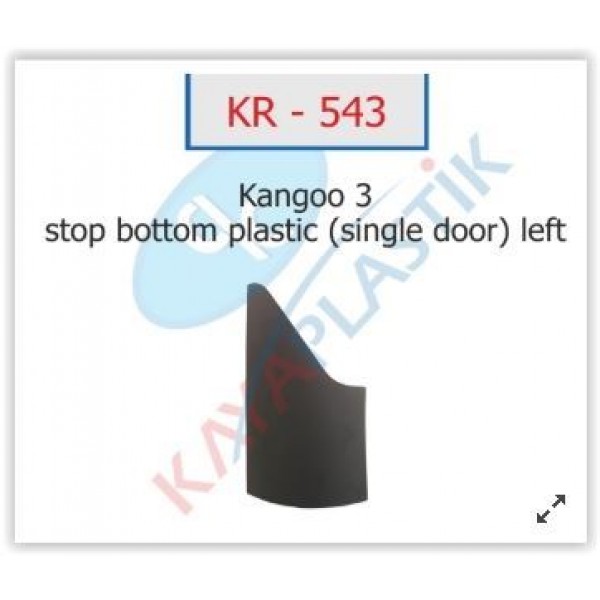 KAYA PLASTİK KR543 STOP ALT PLASTIGI SOL TEK KAPI KANGOO 3