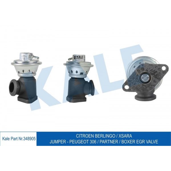 KALE OTO RADYATÖR 348905 EGR VALFI BERLINGO XSARA JUMPER P 306 PARTNER BOXER 1.9