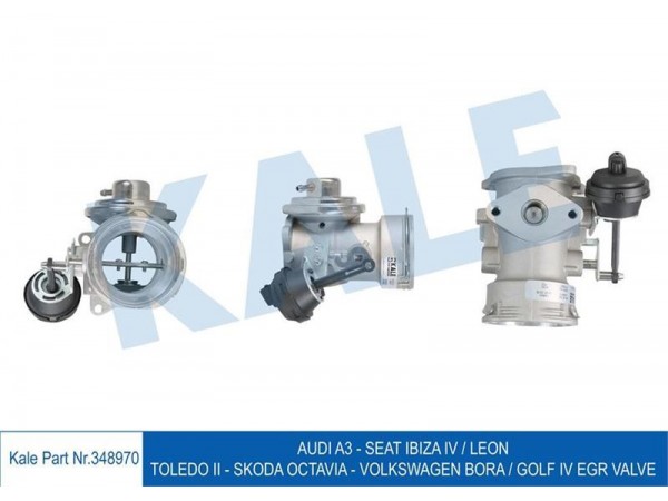 KALE OTO RADYATÖR 348970 EGR VALFI BORA GOLF IV 00-