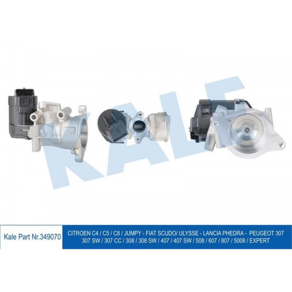 KALE OTO RADYATÖR 349070 EGR VALFI C4 C5 2.0 HDI 04-