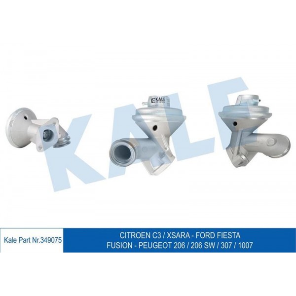 KALE OTO RADYATÖR 349075 EGR VALFI FIESTA FUSION 206 307 1007 1.4 HDI TDCI F6JA-F6JB-DV4TD